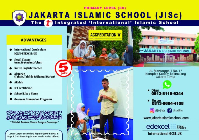 Jisc Depok Admission - Jakarta Islamic School