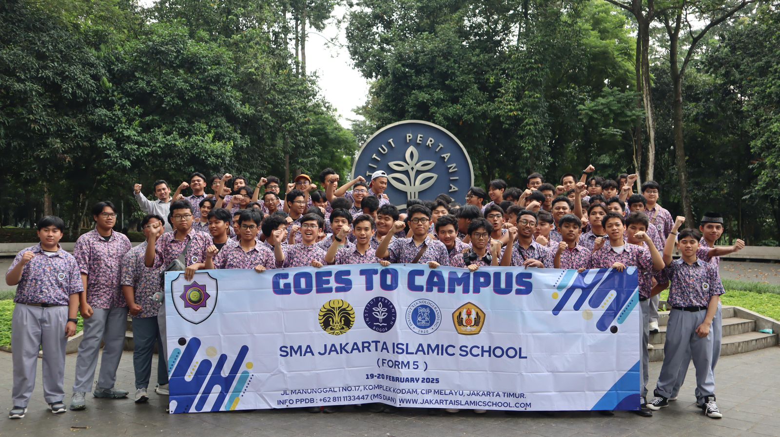 Jisc Depok SMA Jakarta Islamic School Berkunjung Ke IPB University dalam Program ...