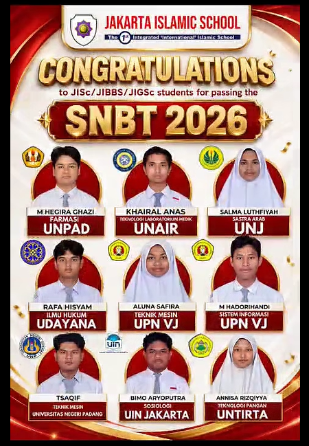 Jisc Depok Congratulations to 94 students SMU Jakarta Islamic School (JISc/JIBBS ...
